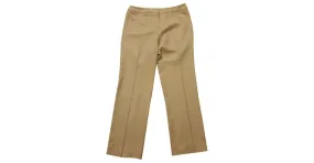Pantalón Marella de lana camel Beige 